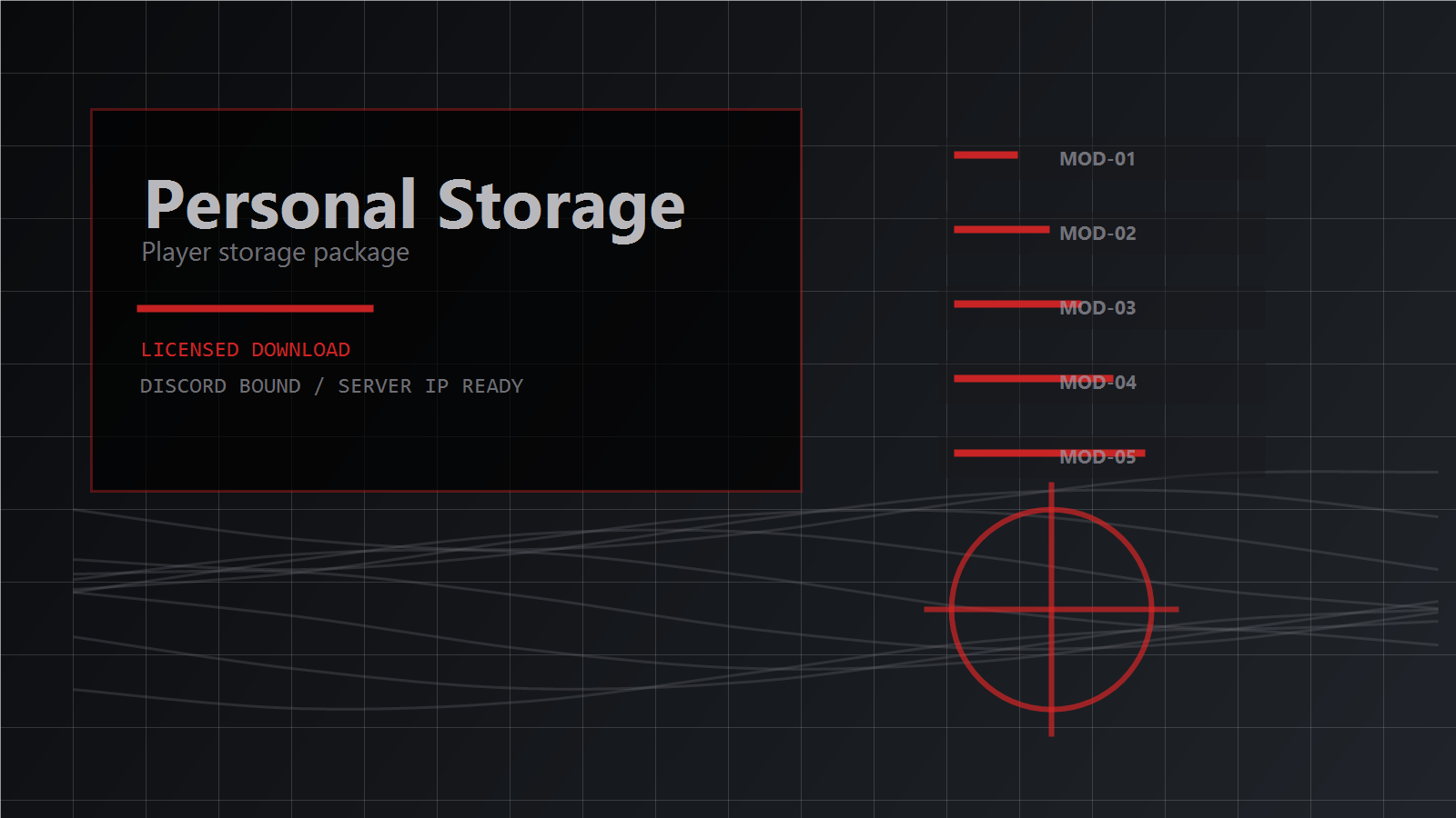 Ultimate Personal Storage tactical product preview
